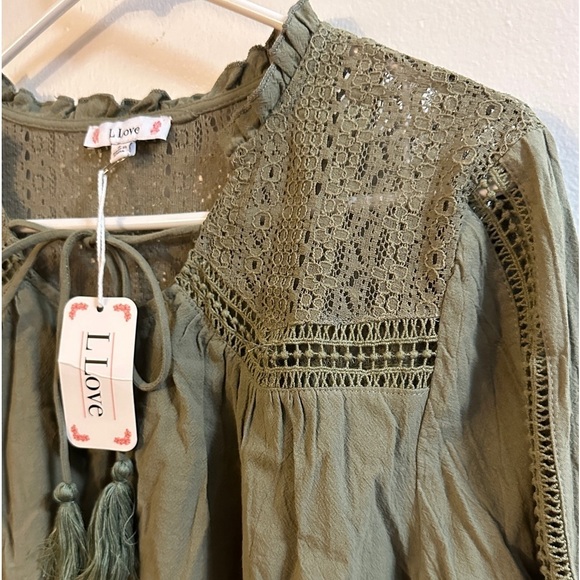 NWT LOVE blouse - Picture 3 of 5